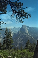 Yosemite NP - Half Dome (seen from glacier point)