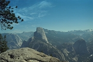 Half Dome seen from Glacier Point - Yosemite National Park