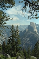 Yosemite NP - Half Dome (seen from glacier point)