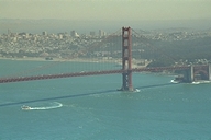 View on Golden Gate Bridge from National Recreation Area