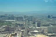 Las Vegas Neveda - View on the strip from Stratosphere 