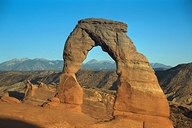 Arches National Park - Delicate Arch at sunset