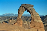 Arches National Park - Delicate Arch at sunset